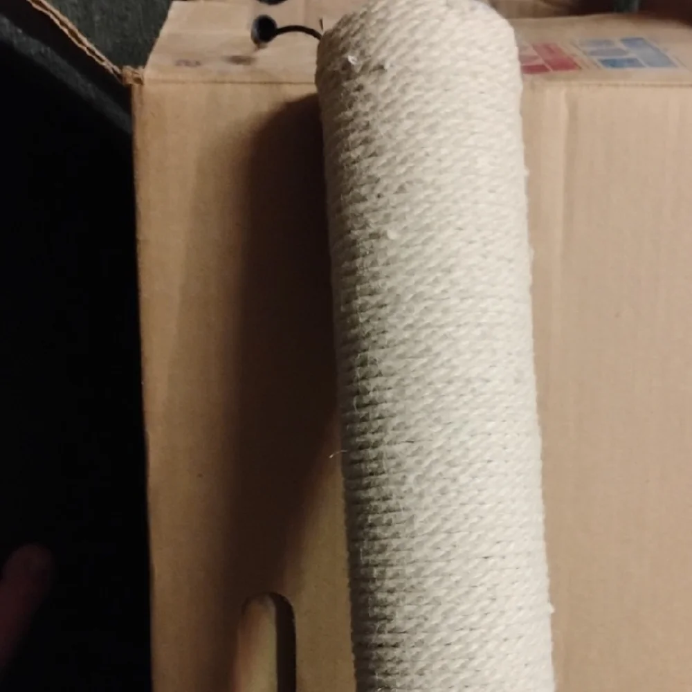 Gray Cat Scratching Post